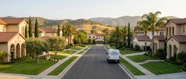 Appliance repair technician in Murrieta, CA kitchen