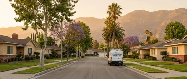 Appliance repair technician in San Bernardino, CA kitchen