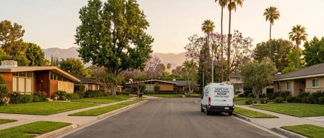 Appliance repair technician in Sherman Oaks, CA kitchen