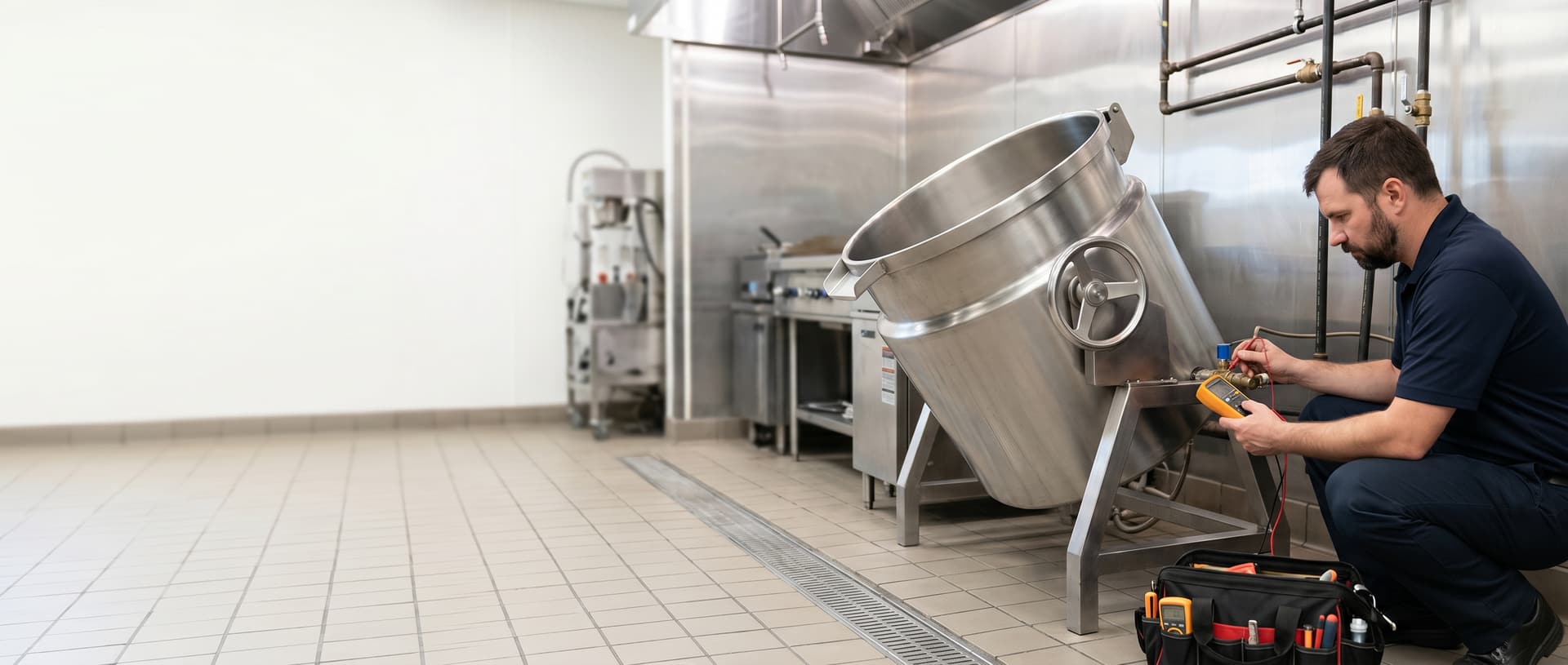 Commercial Steam-Jacketed Kettle Repair Southern California