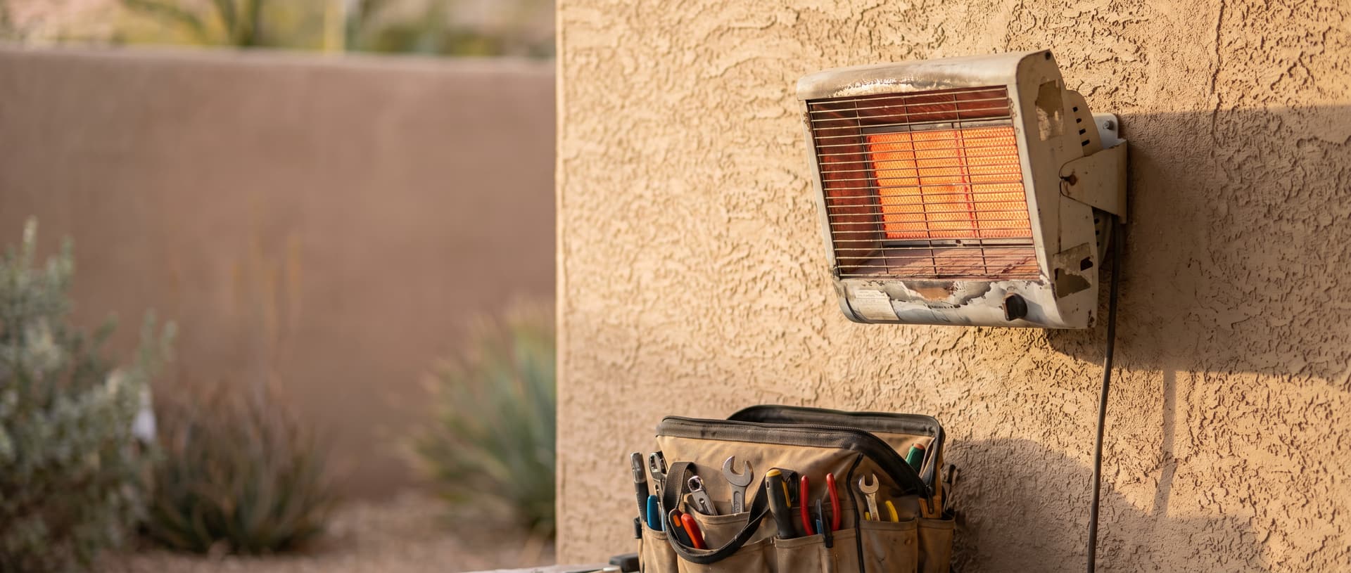 Wall-Mounted Patio Heater Repair Southern California