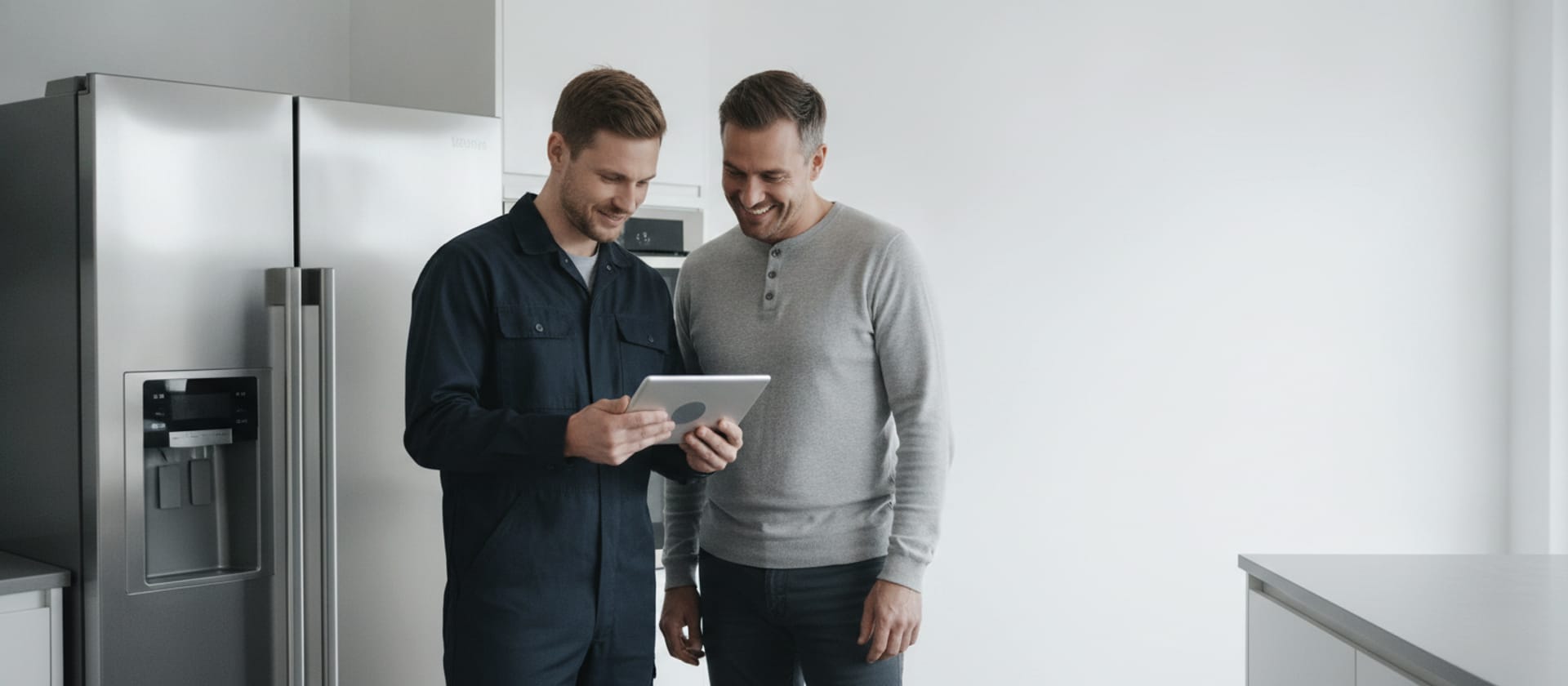 Appliance repair cost estimate review with a Same Day technician